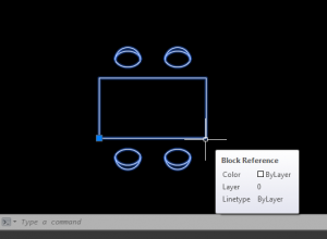 Prinsip Cara membuat Object Block di AutoCAD