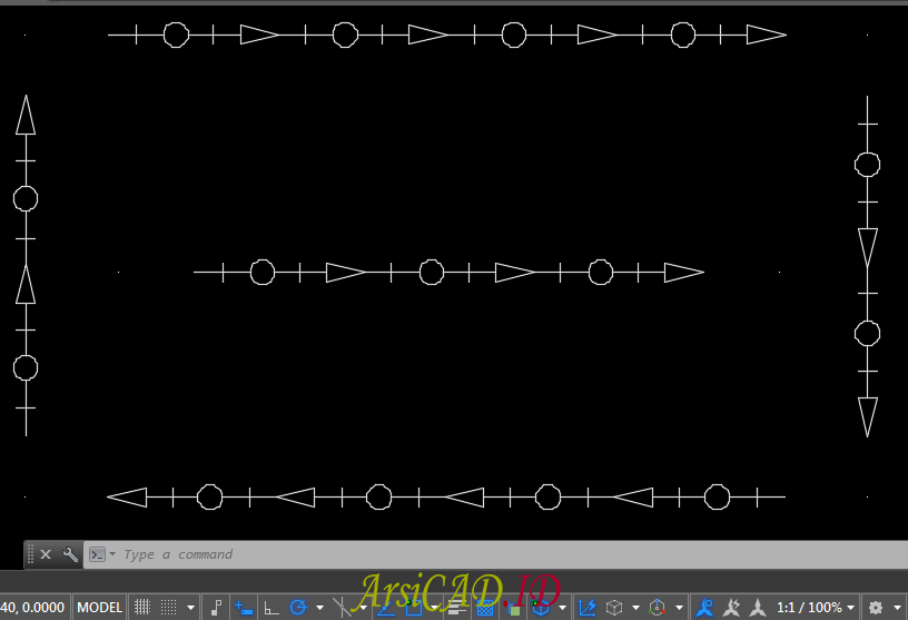 Memunculkan Custom Linetype Objek Yang Kompleks Di AutoCAD